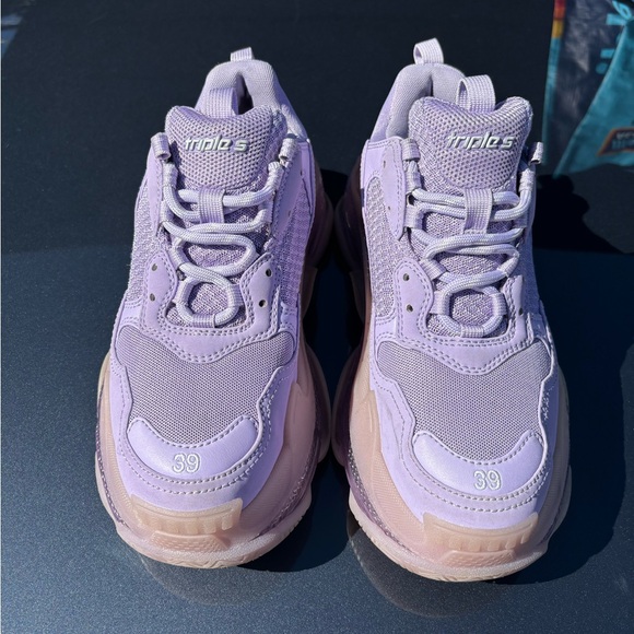 Balenciaga Triple S - Lavender - Size: EU 39 / US 9 / UK 6 - Picture 1 of 4